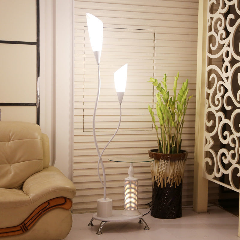 Lily Tea Table Floor Lamp Practical Living Room Bedroom