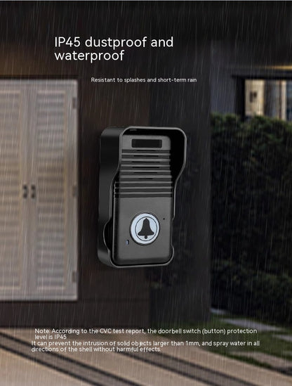 Wireless Voice Intercom Doorbell Two-way Intercom