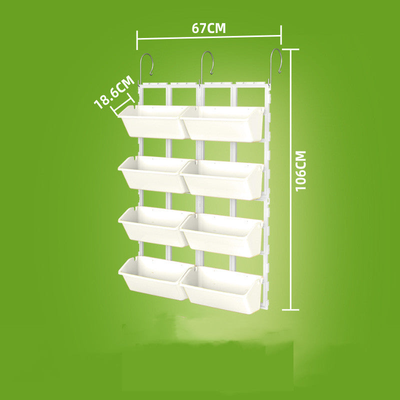 Balcony Planting Basin Hanging Jardiniere Combination Rectangular