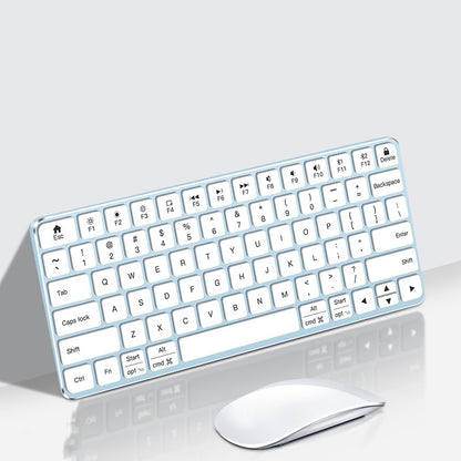 Clavier sans fil silencieux intelligent en métal léger et portable