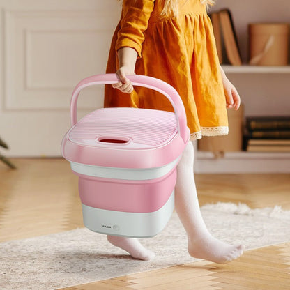 Folding semiautomatic mini Underwear washing machine