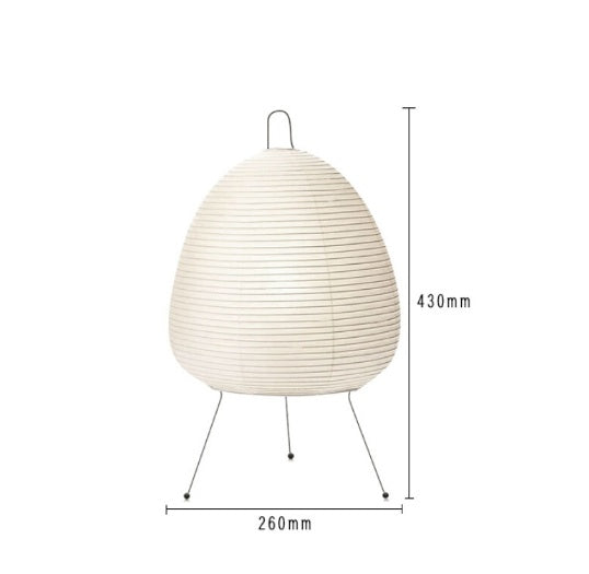 Japanese Style Rice Paper Living Room Bedroom Nordic Decorative Table Lamp