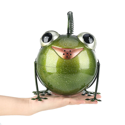 Creative Cartoon Iron Frog Watering Pot Creative Home Decoration