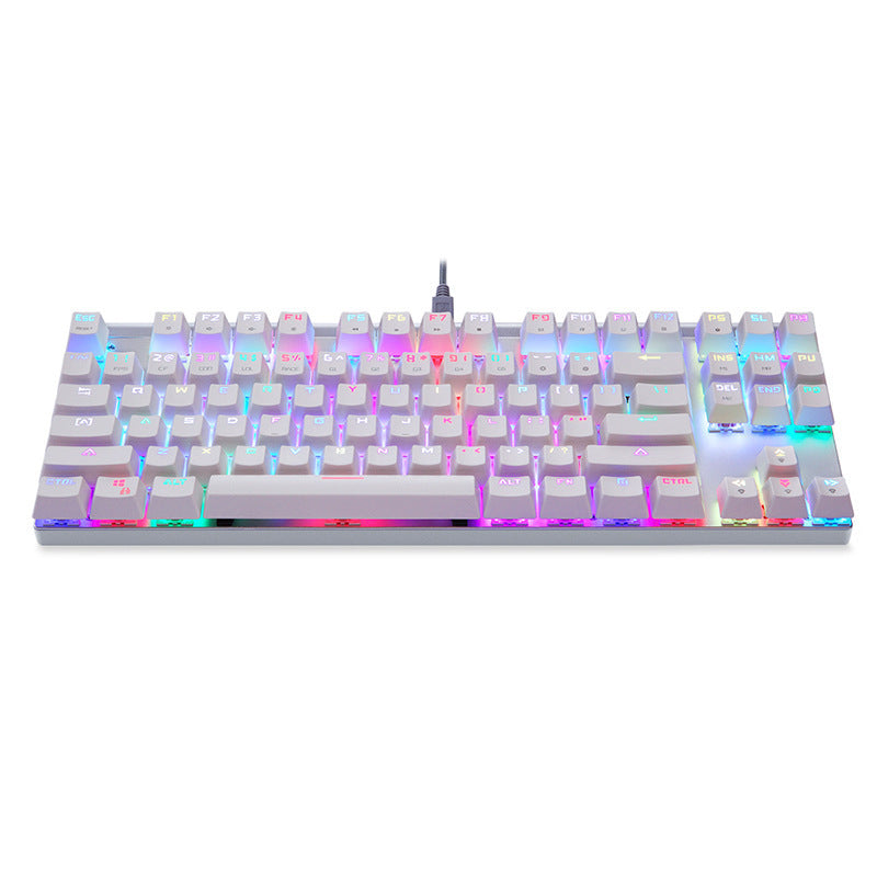 Teclado completo 87 con luz personalizada a todo color