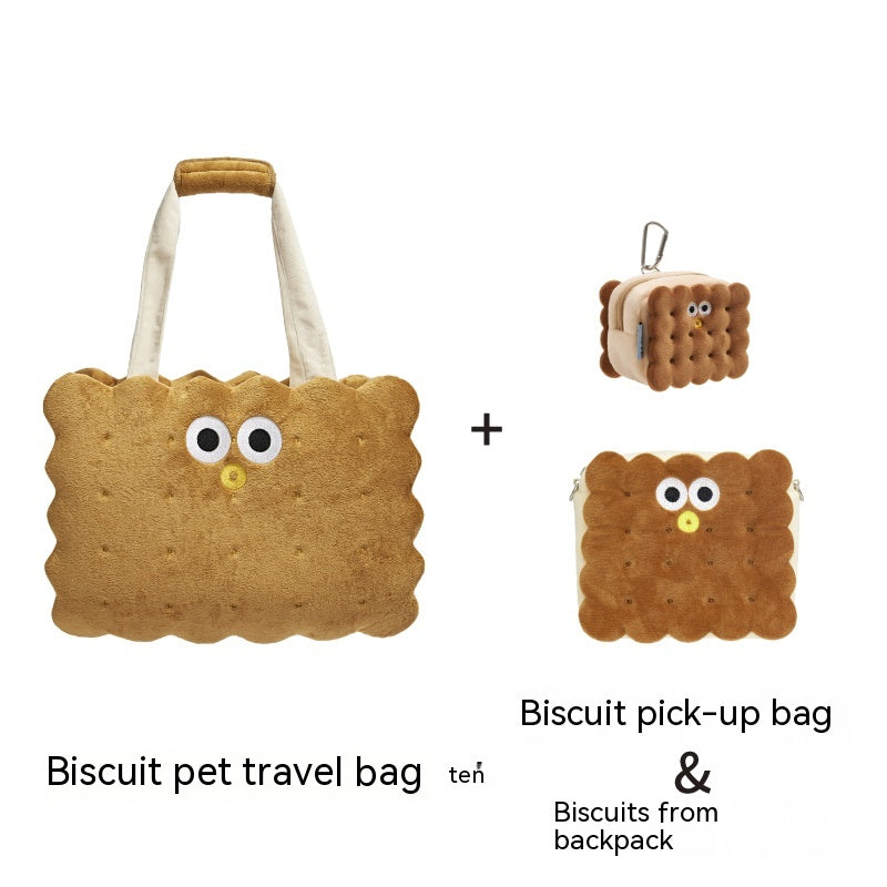 Sac Sandwich Biscuit chat hiver Portable sortie chiens et chats grande capacité beau Anti-stress