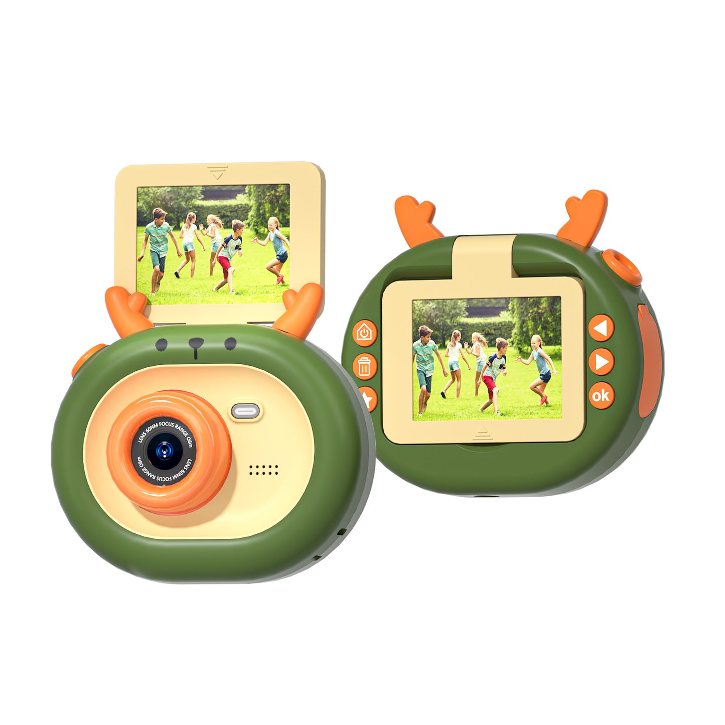 180-degree Flip-screen Children's HD Digital Camera