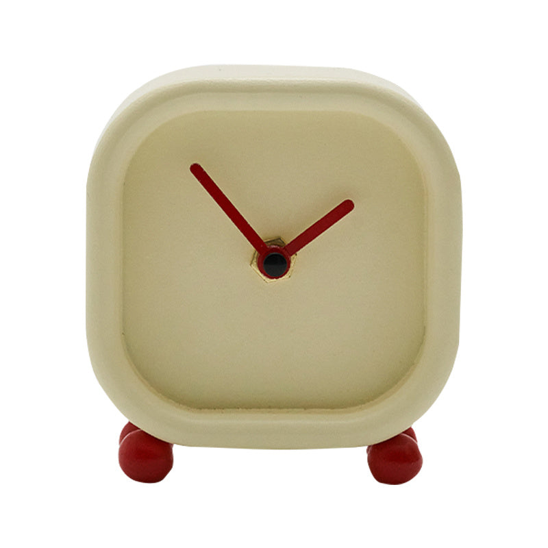 Reloj de mesa Preciosa decoración de mesa de madera para sala de estar y dormitorio