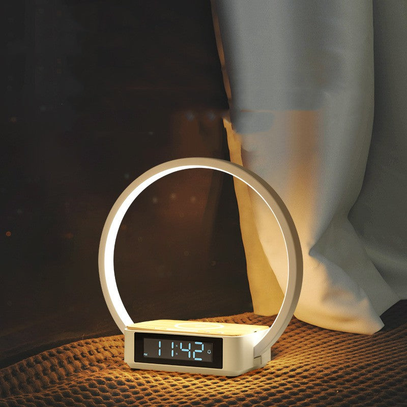 Online Red Alarm Clock Atmosphere Bedroom Bedside Lamp