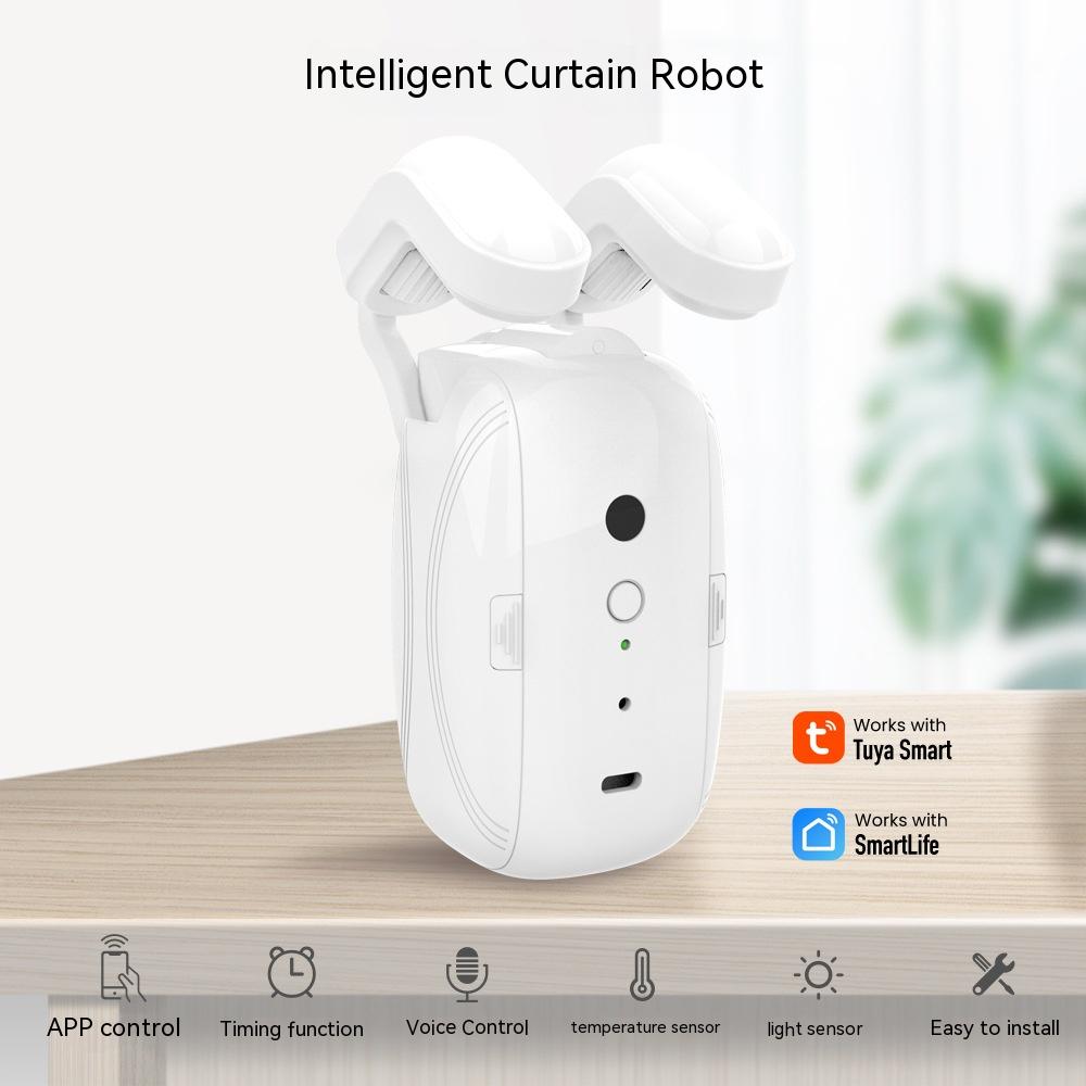 Compagnon de rideau électrique de tige romaine de maison intelligente de Robot de rideau de Wifi