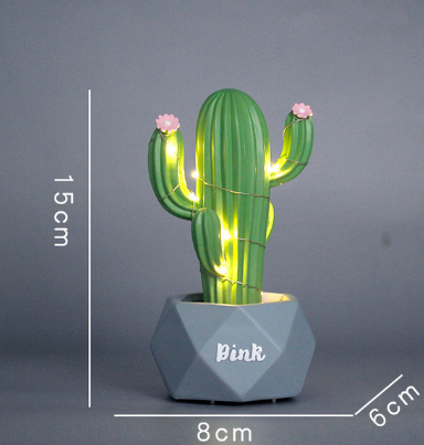 Cactus night light