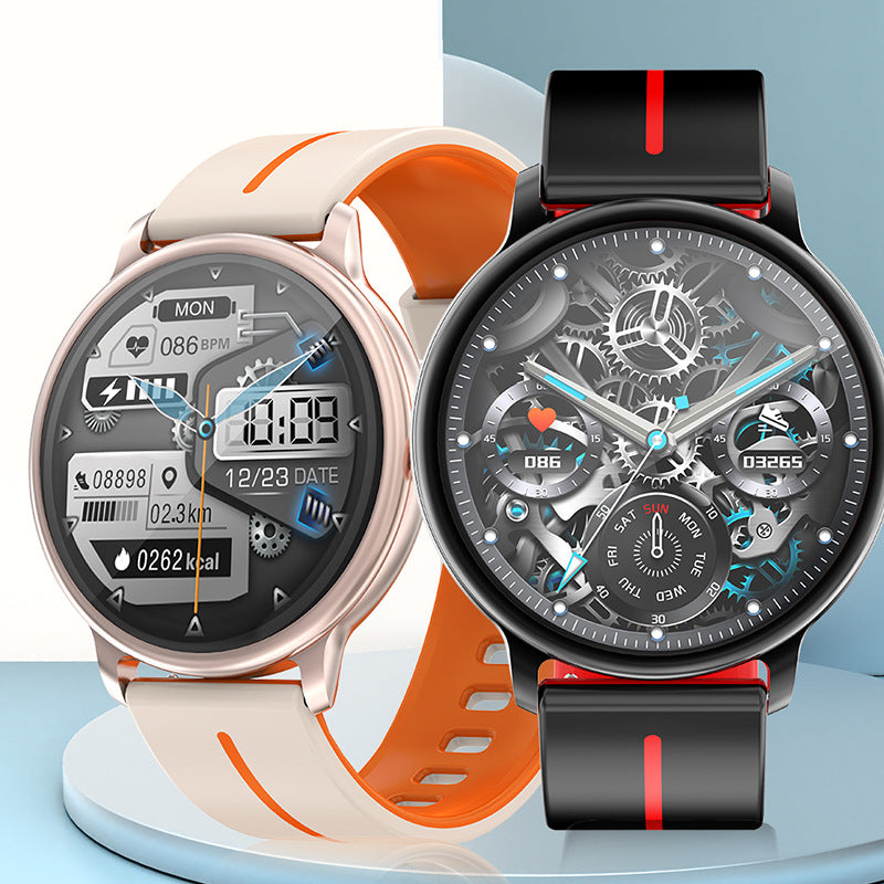 Montre intelligente avec écran Full HD, appels Bluetooth