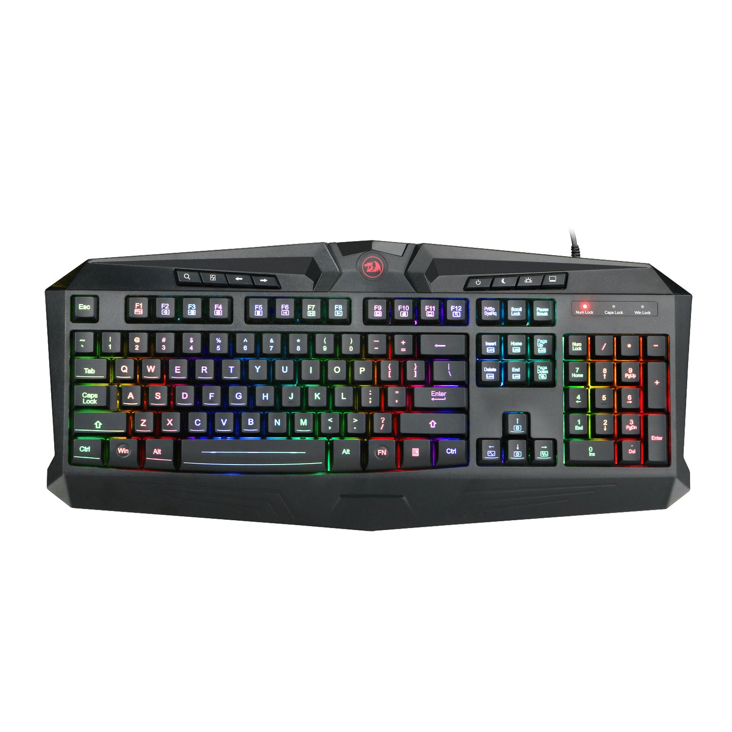 Conjunto de teclado y mouse RedragonS101-1