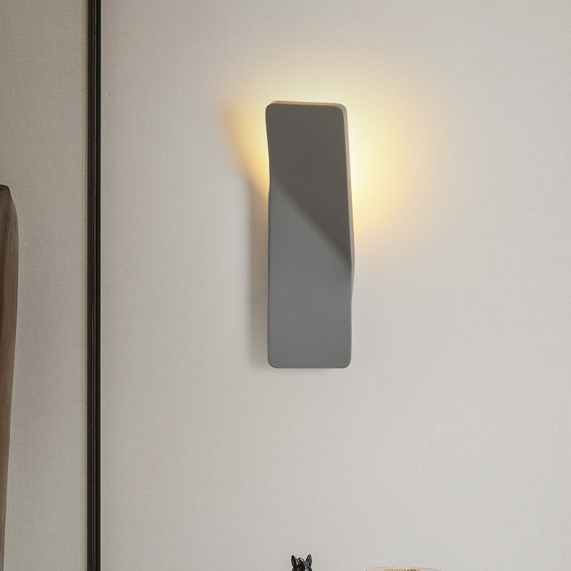 Luz moderna de la escalera del pasillo de la pared del fondo de la TV de la sala de estar moderna