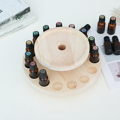 Aromatherapy Lamp Placement Table Rotating Shelf