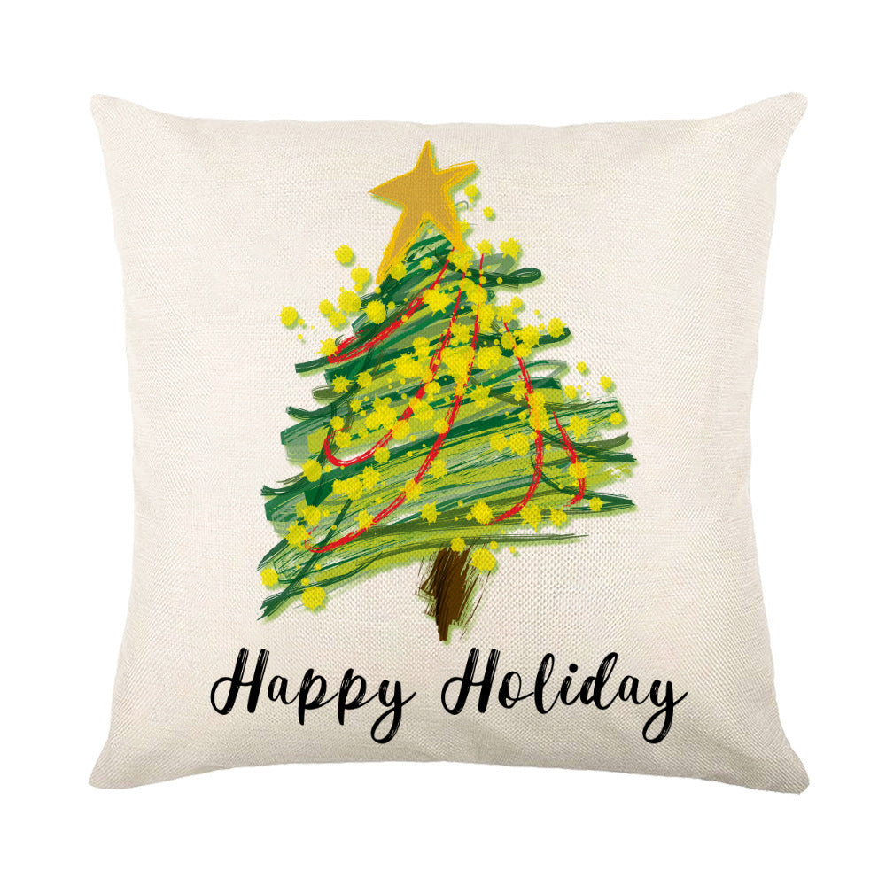 Christmas Combination Pillow Cover Home