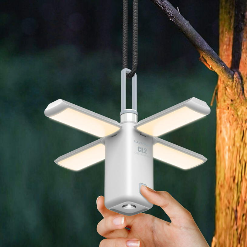 L2 Camping Lantern Foldable Multifunctional Campsite Lamp 10400 MA Can Be Used As Power Bank