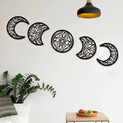 Bohemian Moon Wall Decoration Five-piece Set