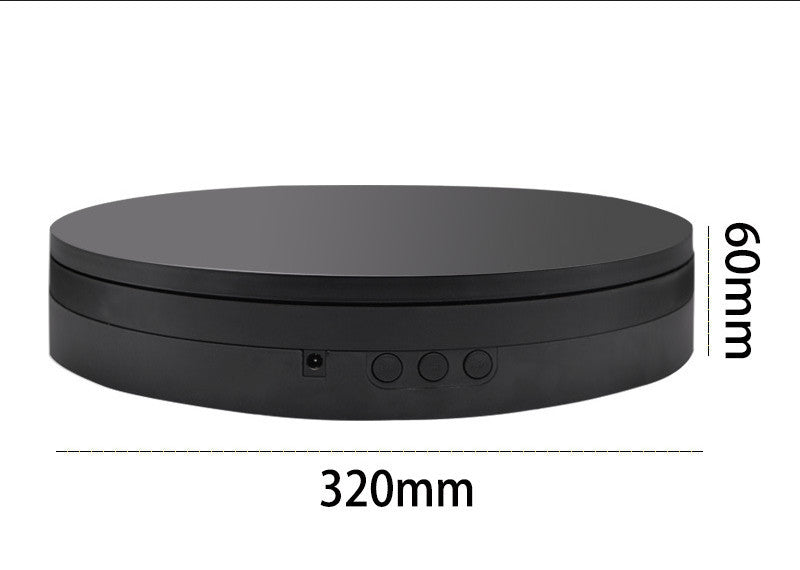 High-power Load Electric Two-speed Speed Adjustment And Angle Adjustment Intelligent Rotating Shooting Display Table Turntable