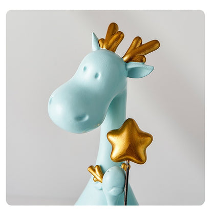 Cartoon Cute Deer Ornaments Nordic