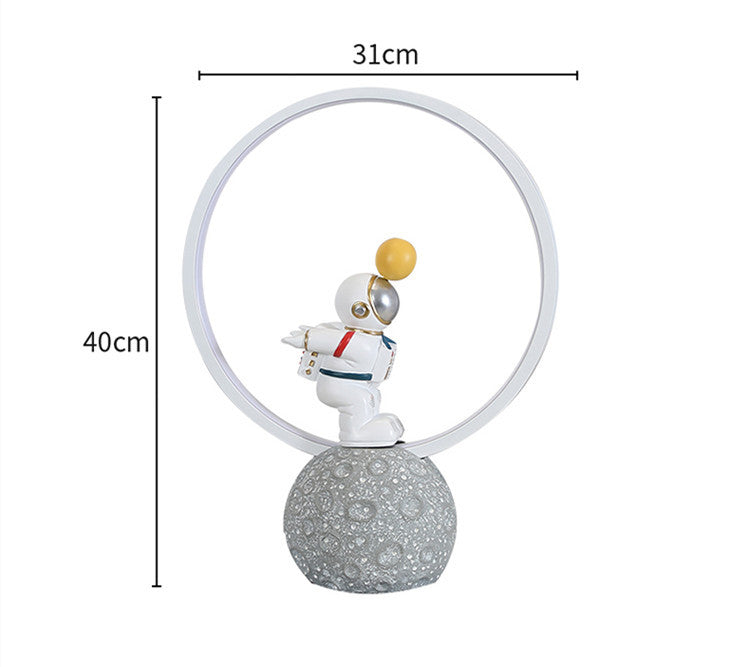 Lampe de Table d'astronaute, veilleuse de chambre à coucher, lampe de chevet d'astronaute