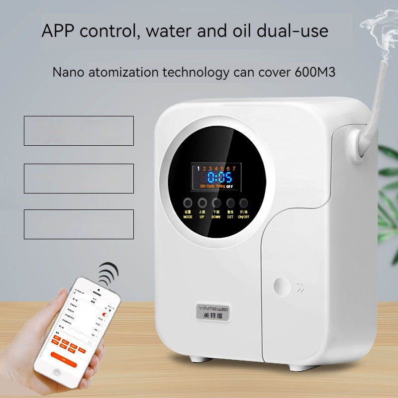 Hotel Automatic Aerosol Dispenser Remote Control Essential Oil Atomization