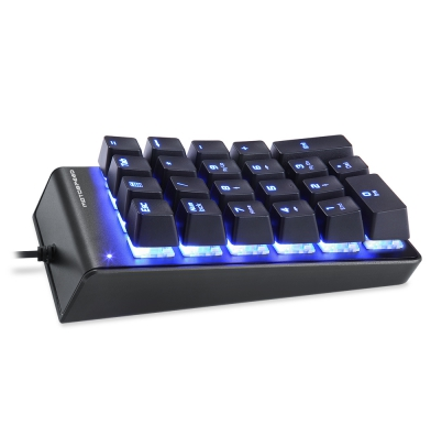 Teclado Numérico Mecánico K22 22 Teclas