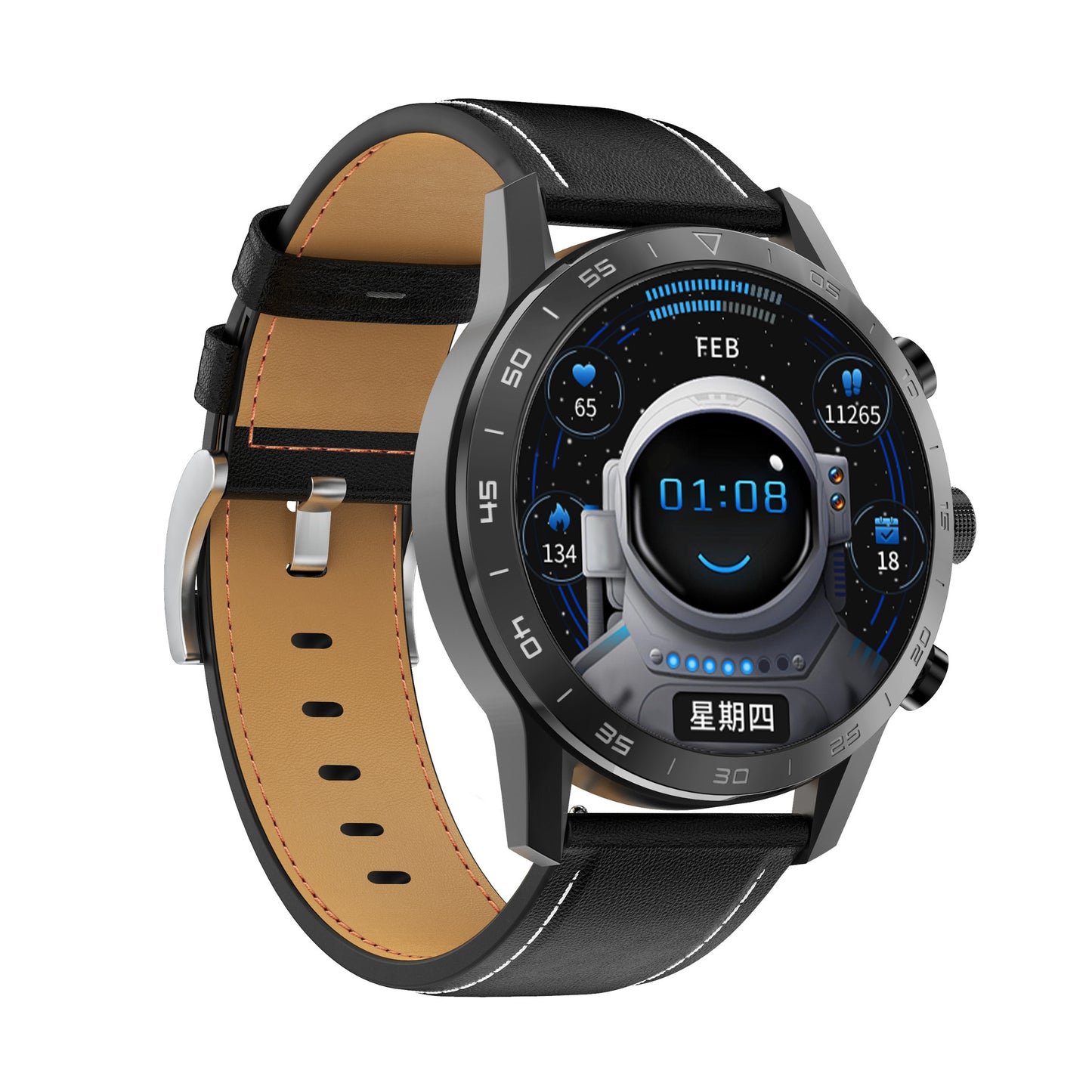 Smart Watch Bluetooth Call ECG Test Music Play