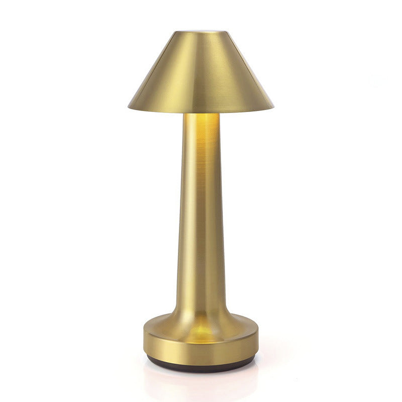 Petite lampe de table tactile de restaurant occidental de veilleuse