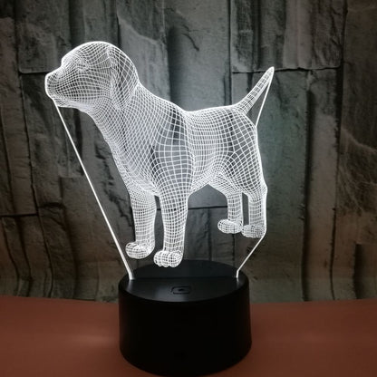 Lámpara De Estado De Ánimo Iluminación Para Dormir Perro Usb