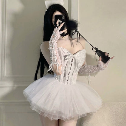 Uniforme Cosplay Grande Taille Spectacle de Nuit Robe de Reine d'Halloween