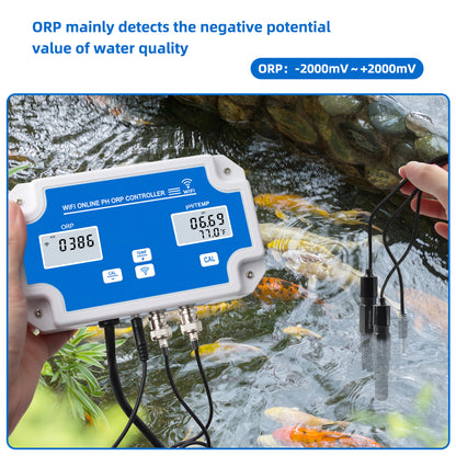 Detector de temperatura PH ORP para pecera