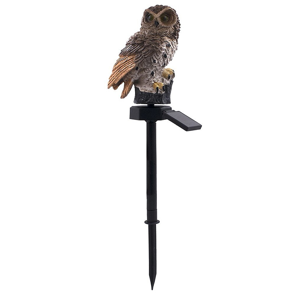 Vente chaude hibou lumière solaire avec LED solaire extérieur lumière solaire lampe solaire lumière de jardin solaire