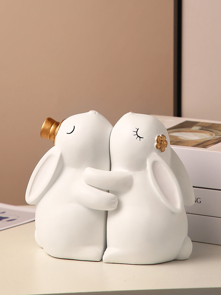 Modern Bookstall Rabbit Ornaments Household Accessories