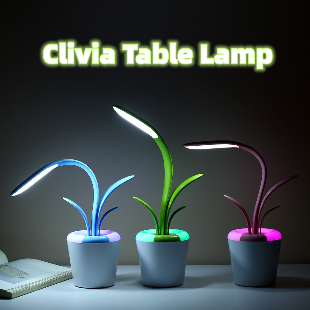 Lampes de bureau modernes USB Protection des yeux LED lampe de Table pour salon chambre Tables d'appoint bureau