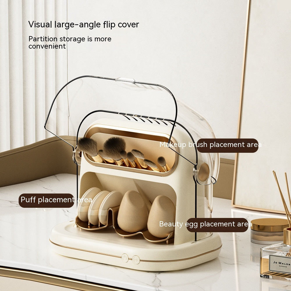 Boîte de rangement multifonctionnelle pour sèche-outils de beauté