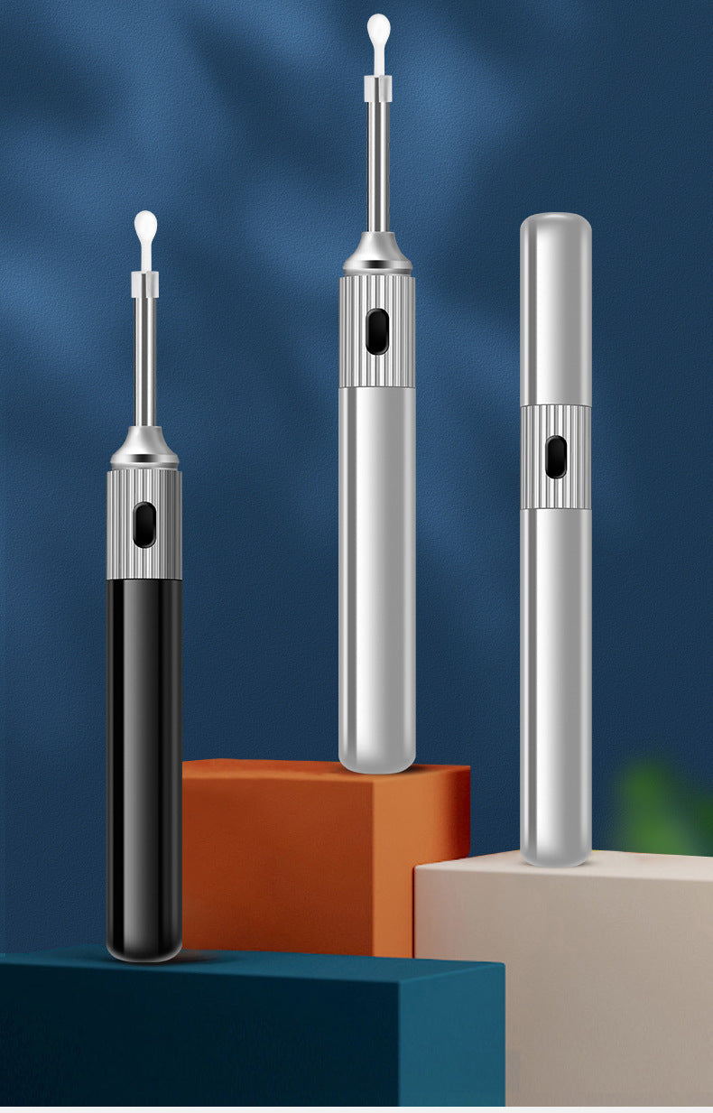 Otoscope WiFi, nettoyeur d'oreille, Endoscope de nettoyage, caméra d'inspection d'oreille sans fil, Gyroscope, outil d'élimination du cérumen