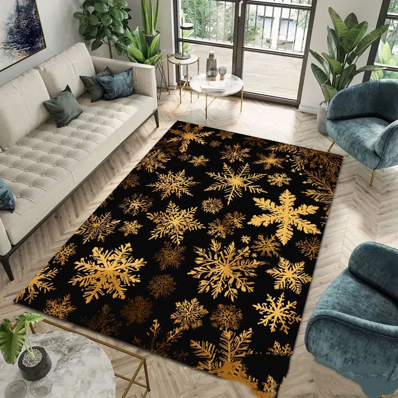 Christmas Carpet Home Living Room Sofa And Tea Table Holiday Decoration