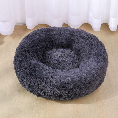 Lit pour chien Super doux lavable longue peluche chenil pour animaux de compagnie sommeil profond chien maison velours tapis canapé pour chien panier lit pour chat