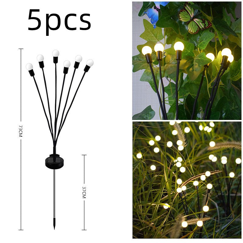 Lámpara enchufable de tierra LED neumática Firefly