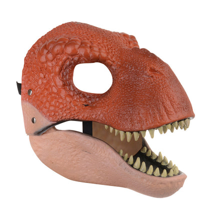 Masque de bouche mobile de dinosaure de jeu de rôle de fête d'Halloween