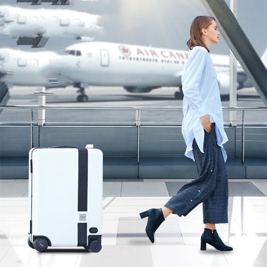 Intelligent Electric Luggage Automatically Follows The Lever