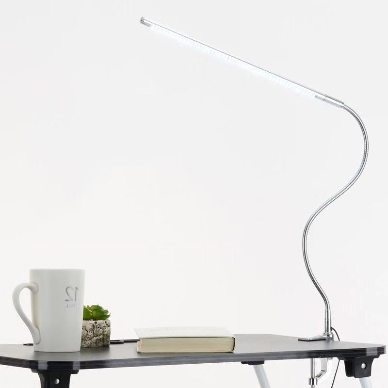 Plug-in High-brightness Nail Lighting Table Lamp LED Clip Table Lamp Long Arm