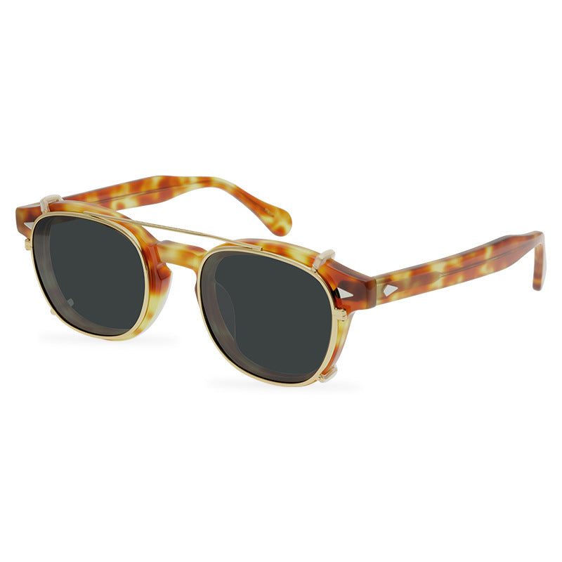 Classic American Vintage Clip Sunglasses