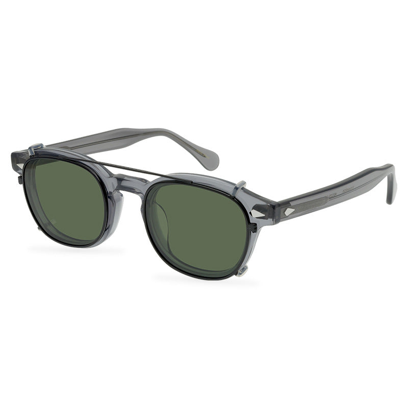 Classic American Vintage Clip Sunglasses