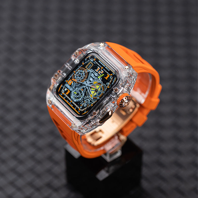 Ultra Transparent Watch Case Fluororubber