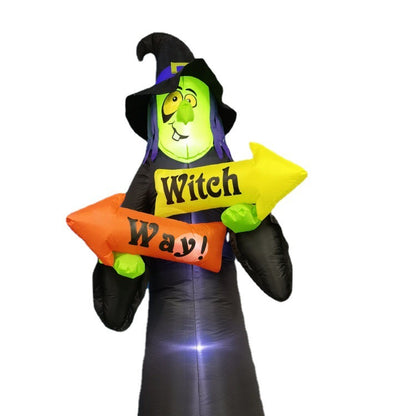 Inflatable Model For Halloween Ghost Luminous Inflation Model Decoration Ornaments