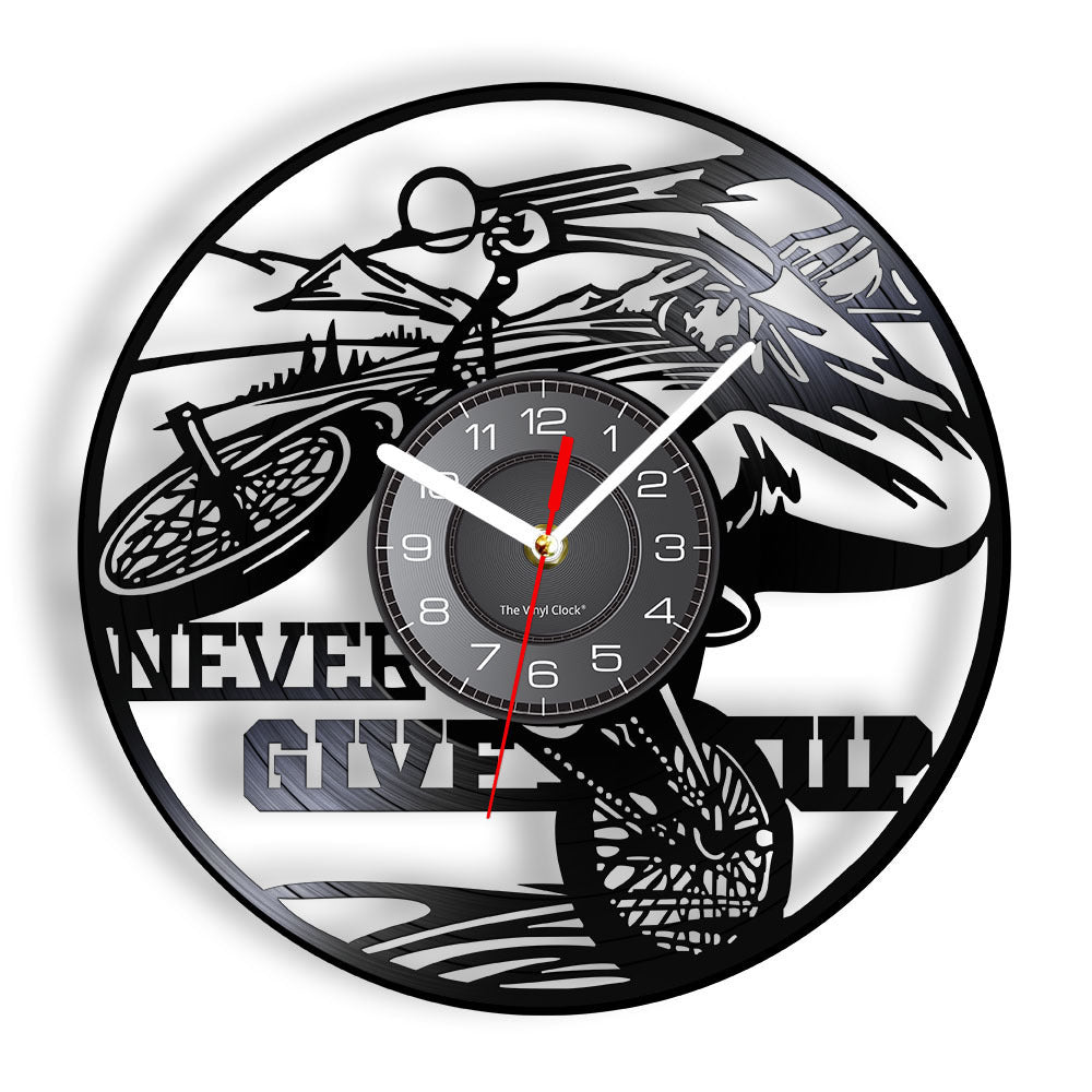 Reloj decorativo para amantes de la bicicleta