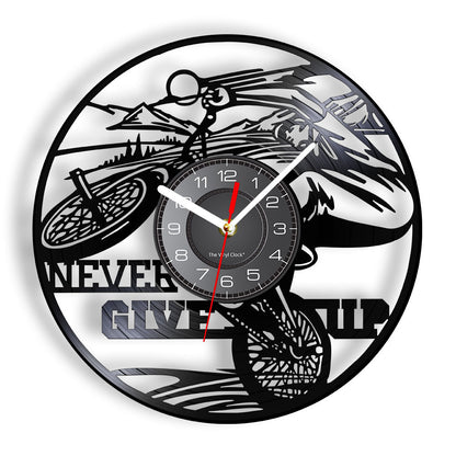 Reloj decorativo para amantes de la bicicleta