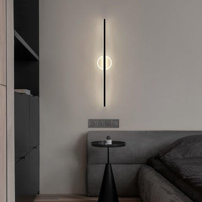 Long Strip Bedroom Wall Lamp Modern Simple Living Room Background Wall Bedside Lamp