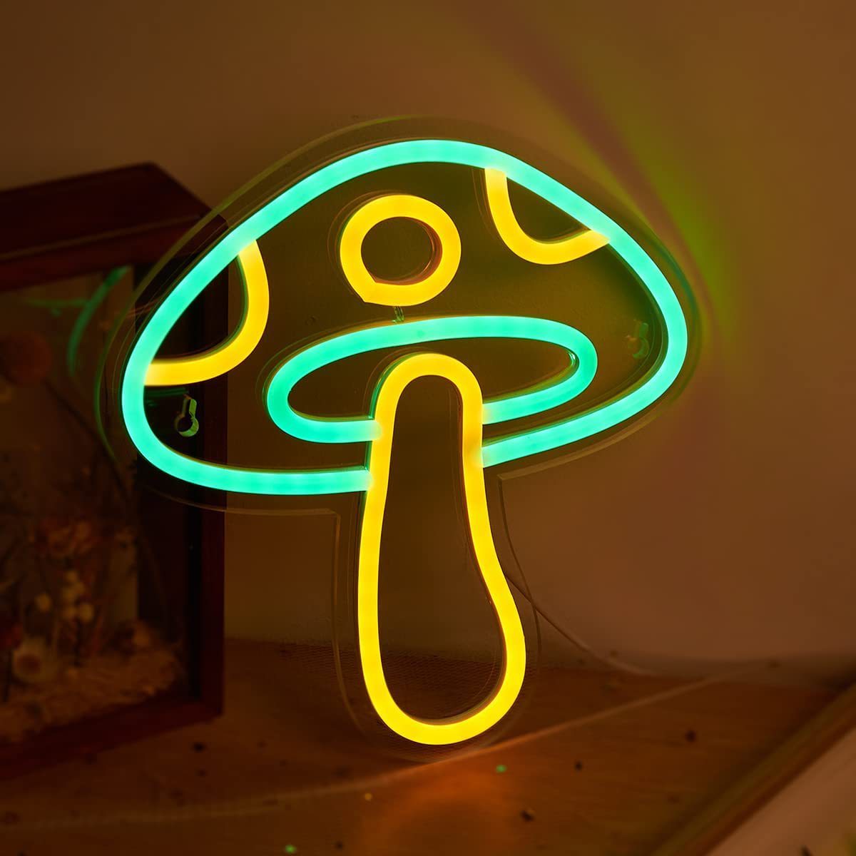 Home Mushroom Shape Room Decoration Lamp